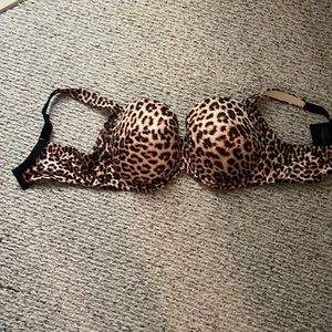 Soma cheetah print bra